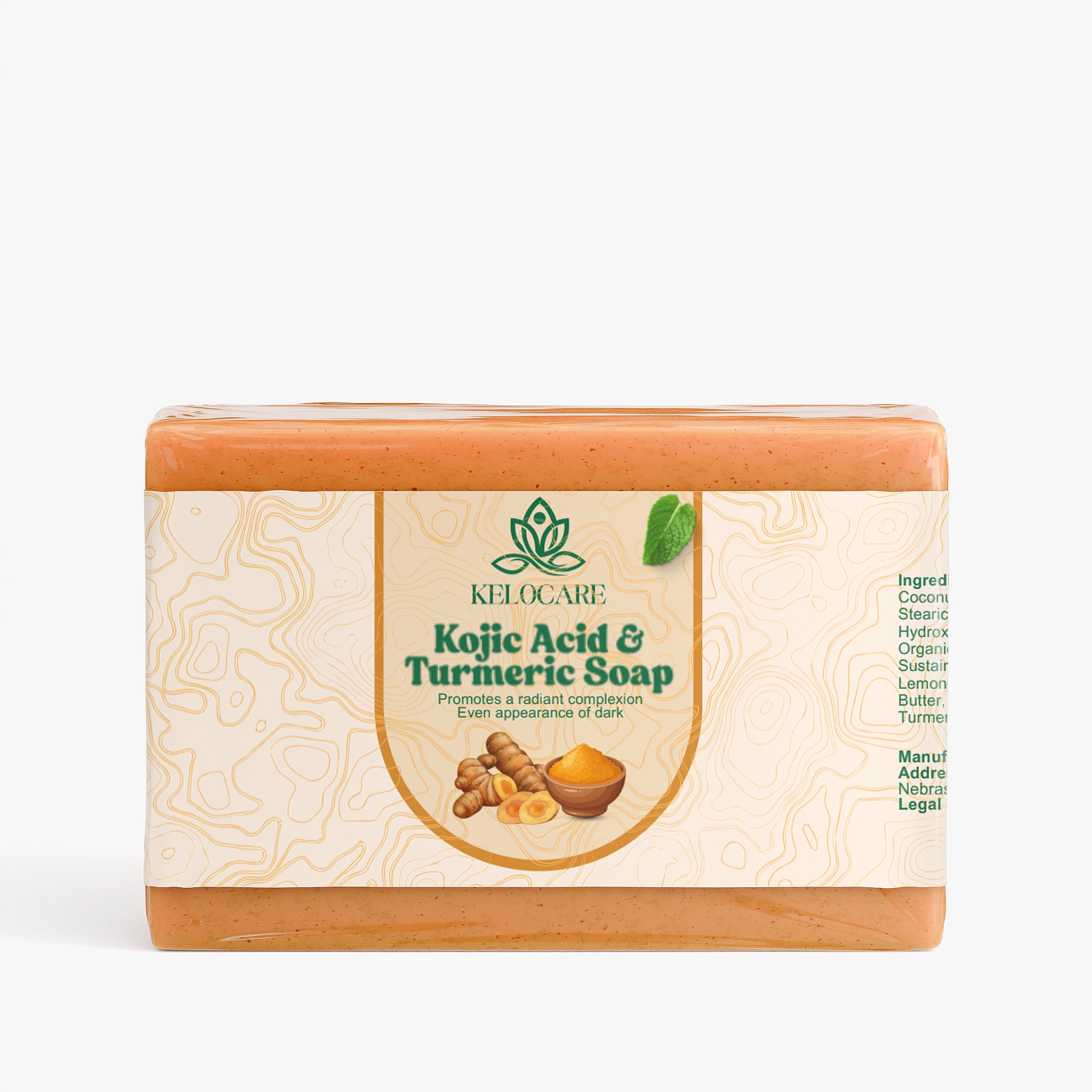 Kojic Acid & Turmeric Soap