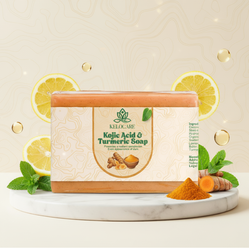 KELOCARE Kojic Acid & Turmeric Soap