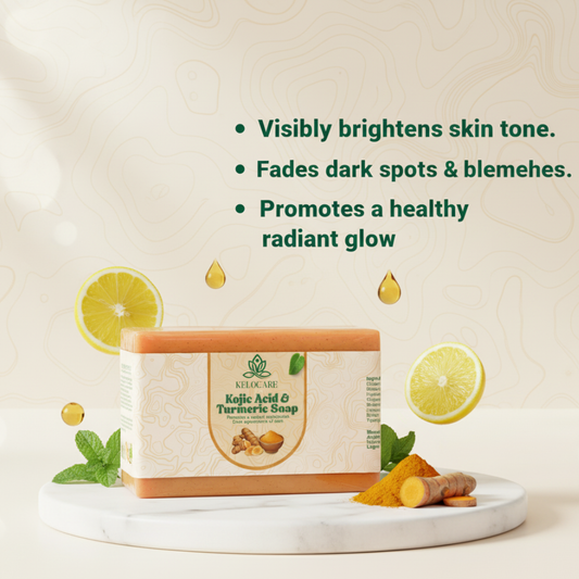 KELOCARE Kojic Acid & Turmeric Soap
